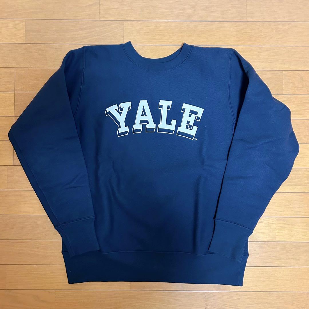 【未使用】チャンピオン リバースウィーブ YALE ネイビー XL