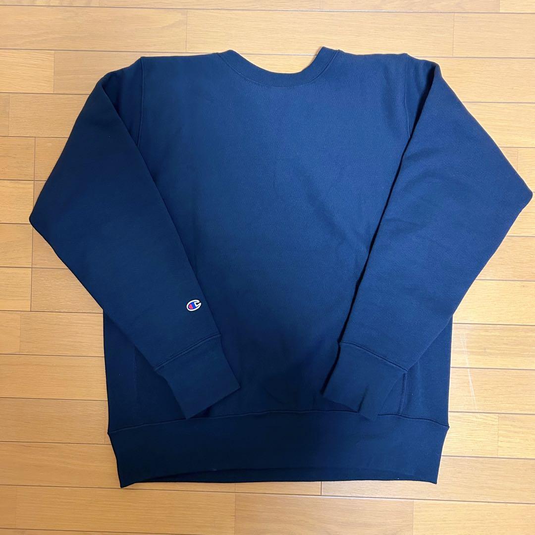 【未使用】チャンピオン リバースウィーブ YALE ネイビー XL