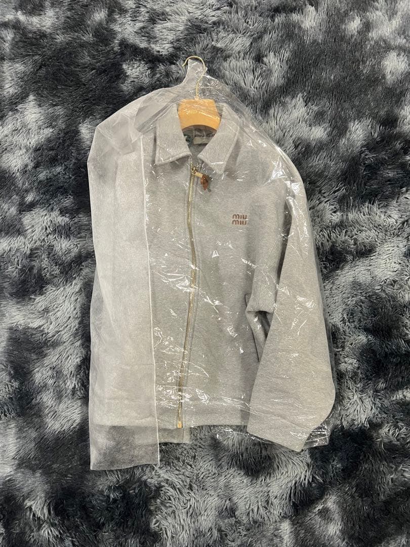 24AW Miu Miu ジャージーブルゾンジャケット