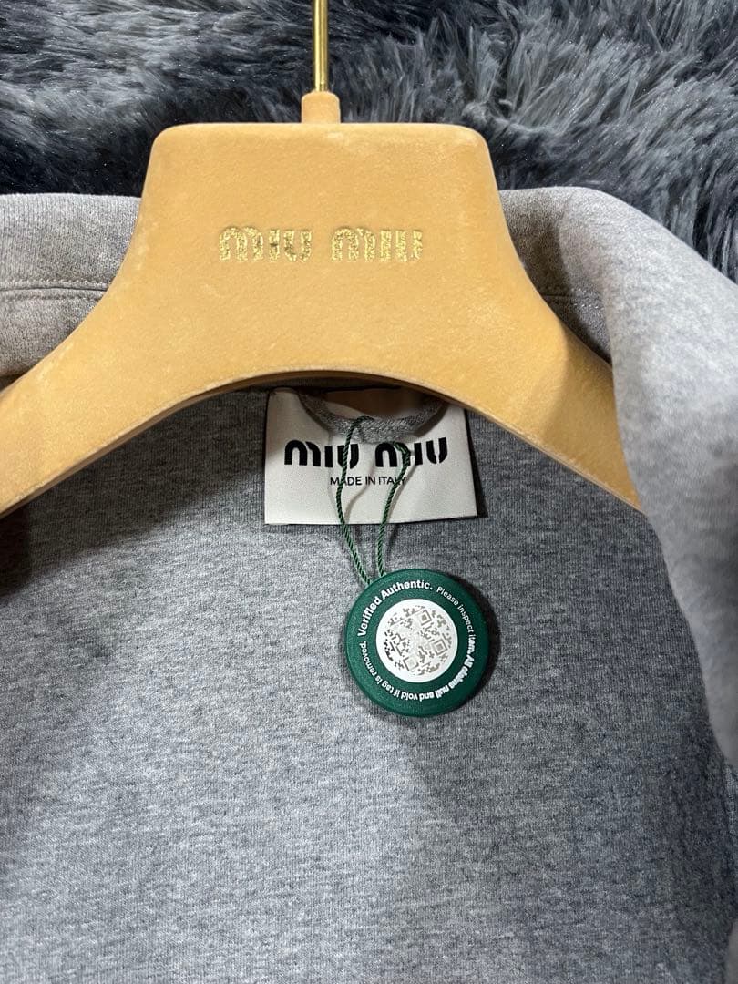 24AW Miu Miu ジャージーブルゾンジャケット