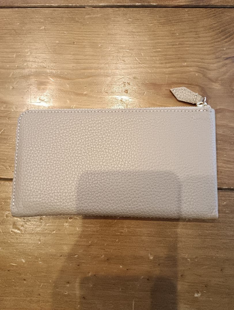 SLAIR 極薄フラットウォレット ゴールド