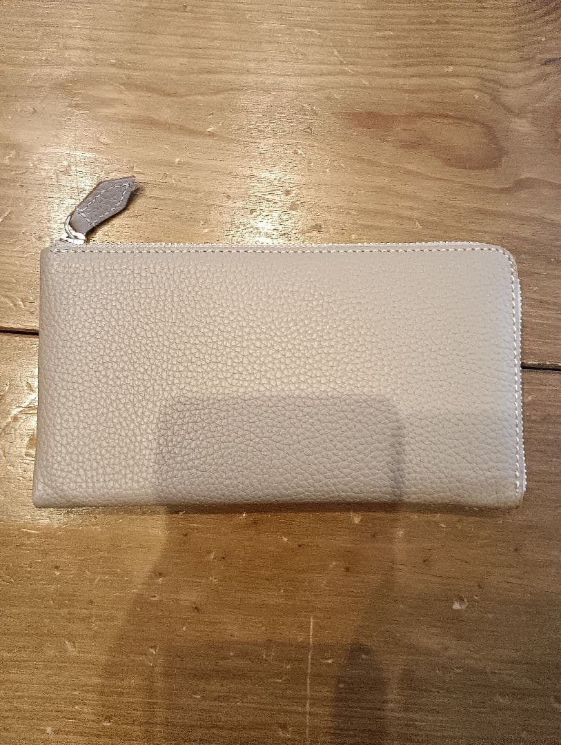 SLAIR 極薄フラットウォレット ゴールド