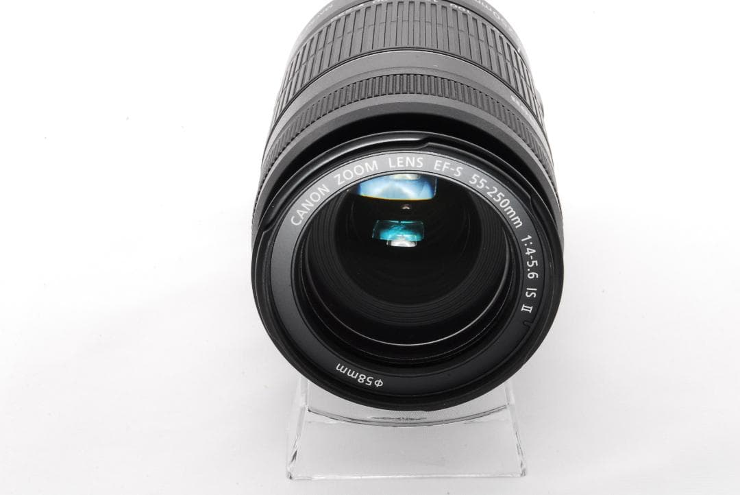手振れ補正付き！Canon EF-S 55-250mm IS II望遠レンズ