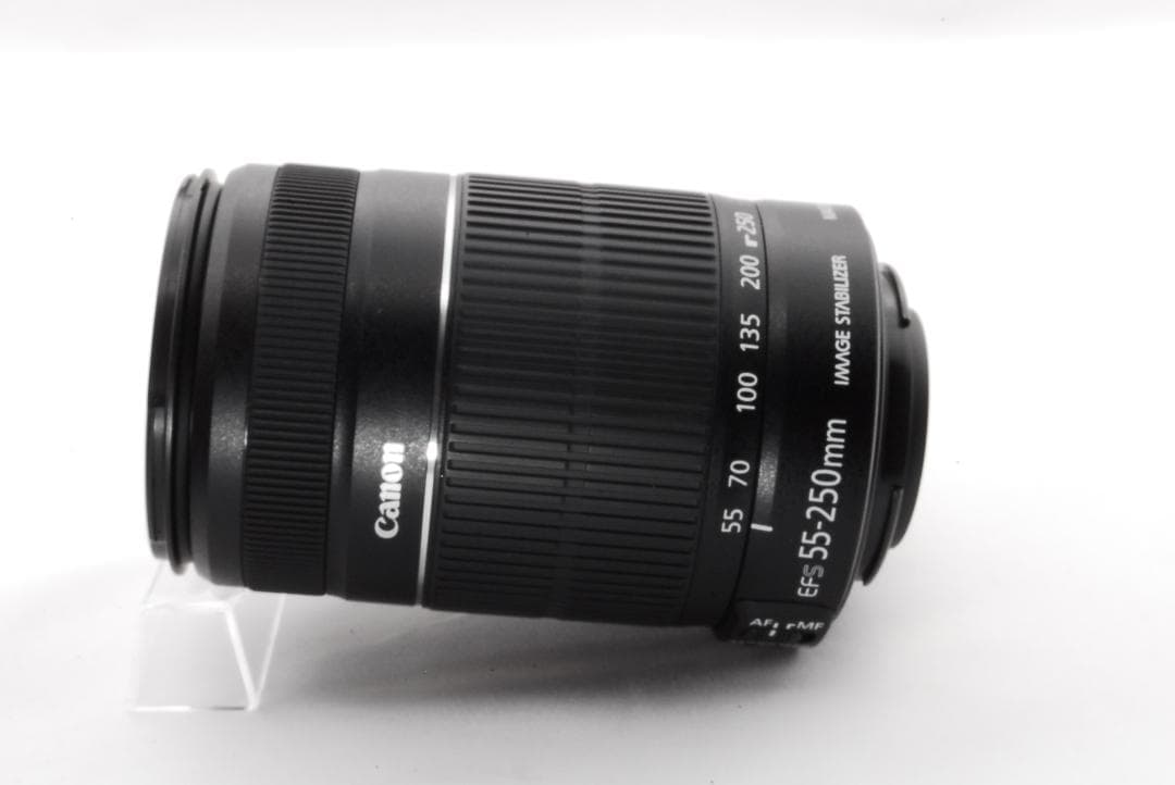 手振れ補正付き！Canon EF-S 55-250mm IS II望遠レンズ