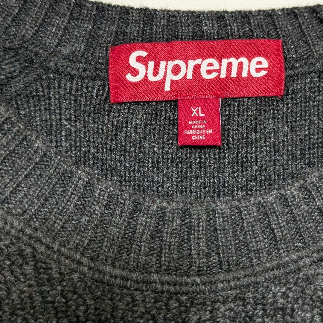 トップス SUPREME FW24 Terry Small Box Sweater XL