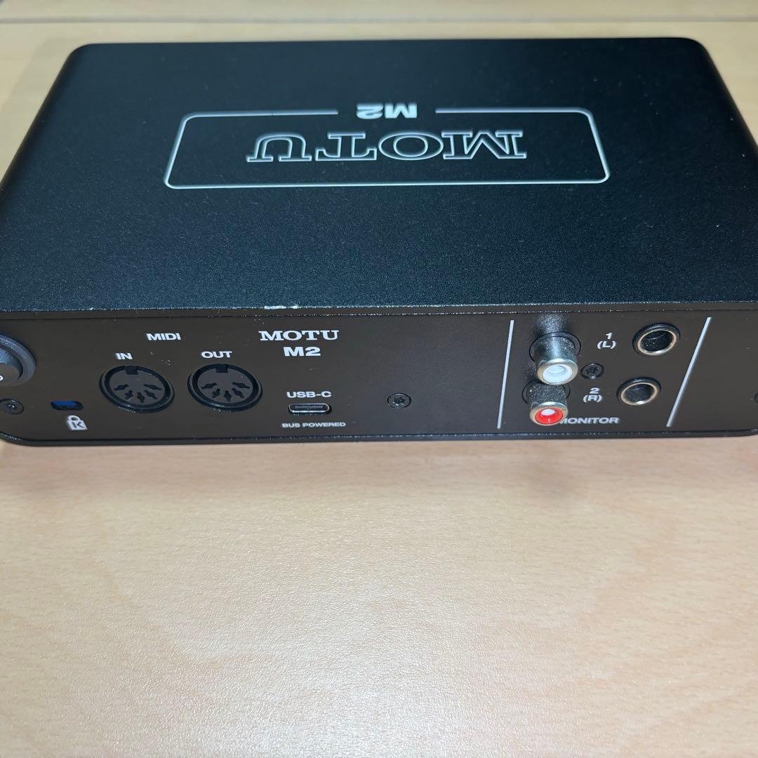 MOTU M2 2in 2out USBオーディオインターフェース 国内正規品