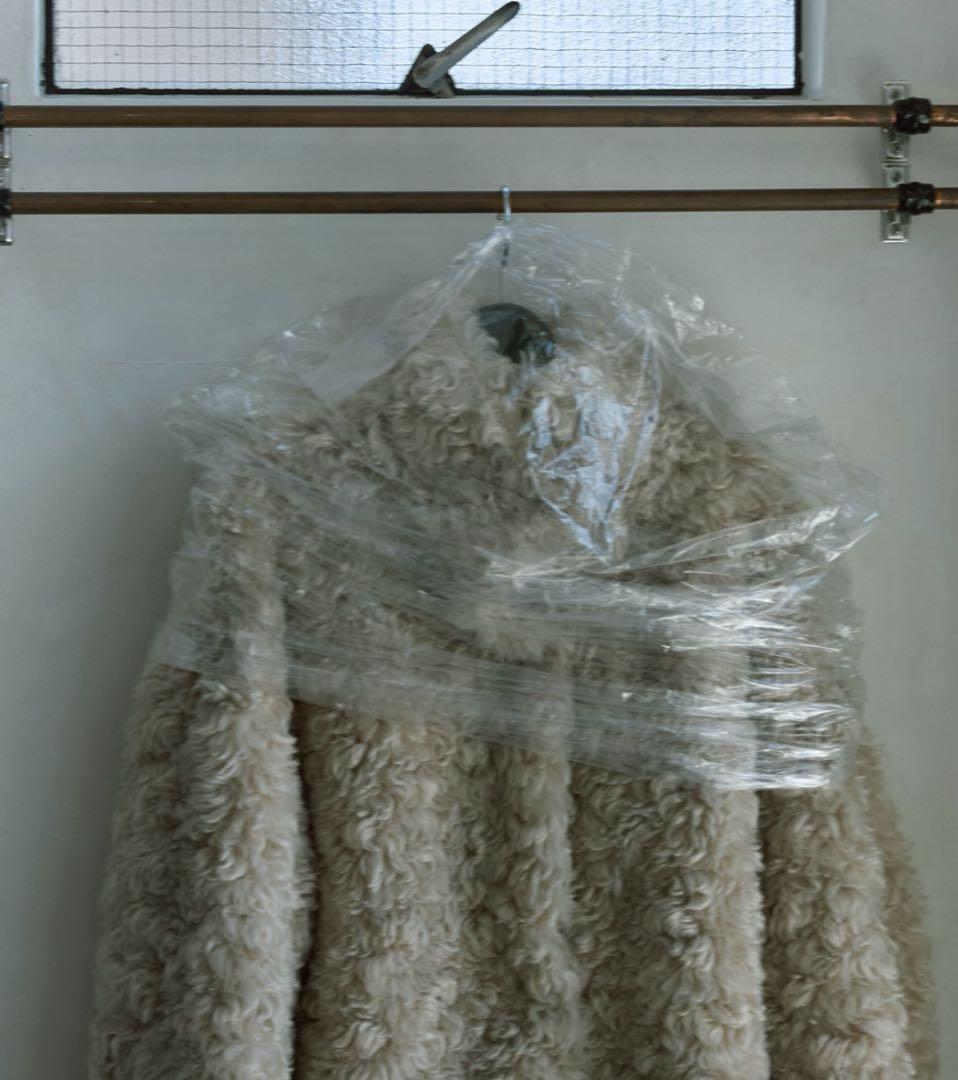 【早いもの勝ち】JSELF カーリーファーコート アイボリー01