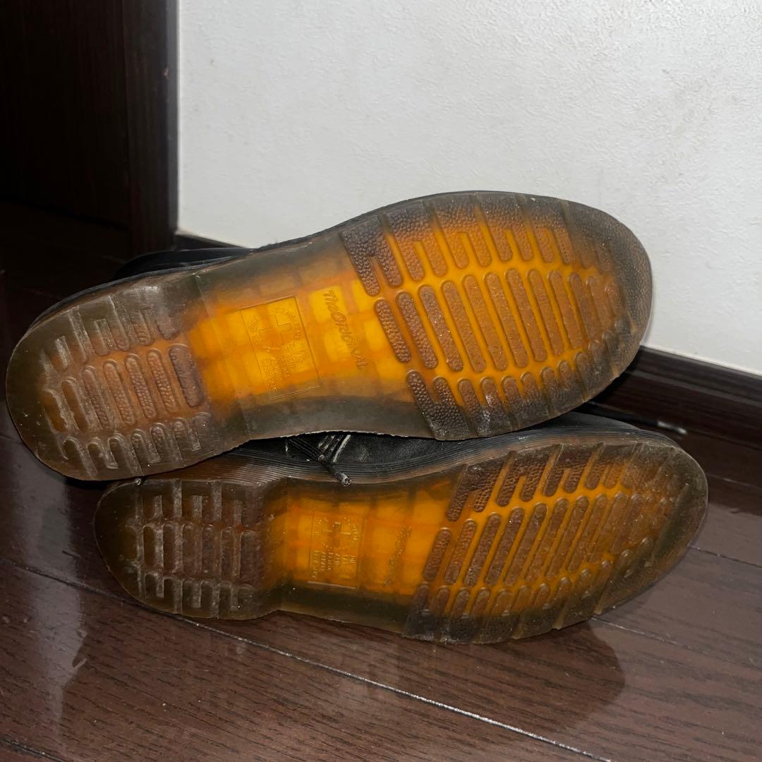 Dr. Martens ブラック 8ホール レースアップブーツ UK6