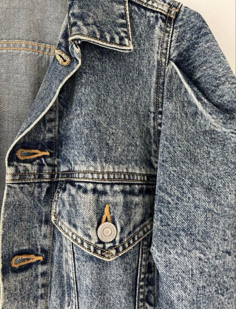 HOLIDAY DENIM パフスリーブデニムジャケット