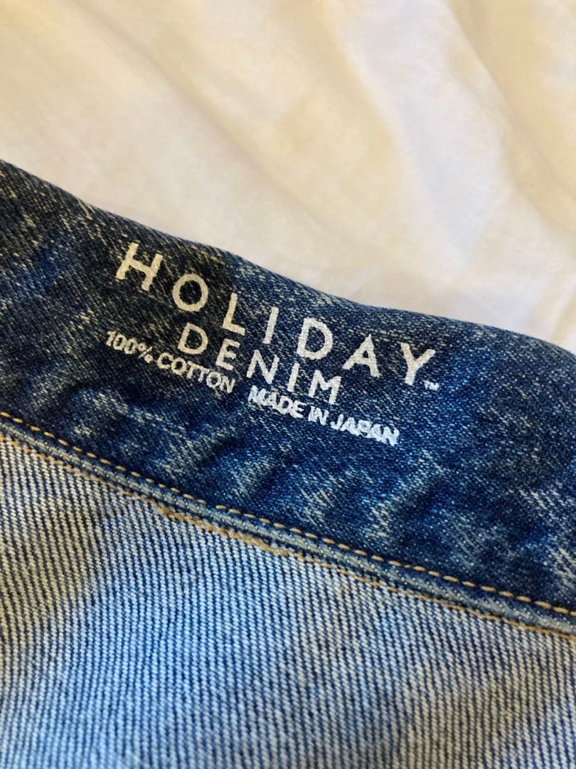 HOLIDAY DENIM パフスリーブデニムジャケット