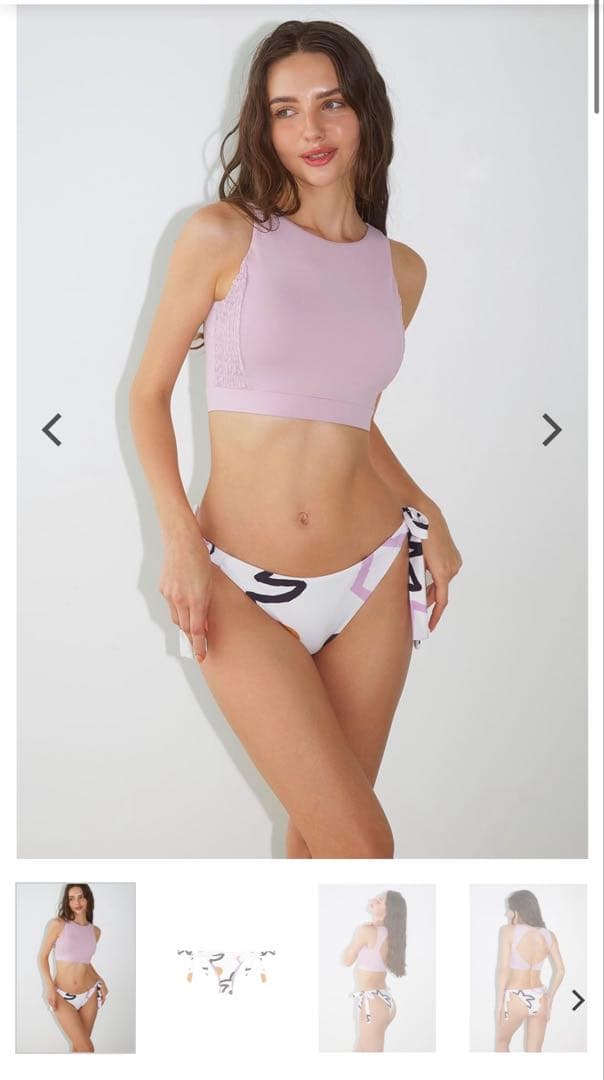 ALEXIASTAM アリシアスタン 上下 ビキニ 水着 セット S