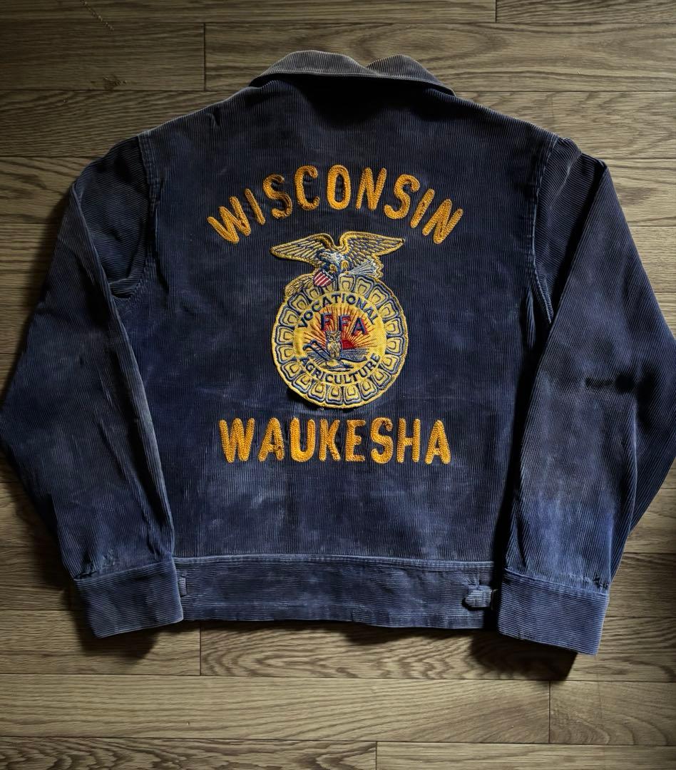 【60s~】★極上フェード★ FFA ジャケット 　lot100-36程度 L