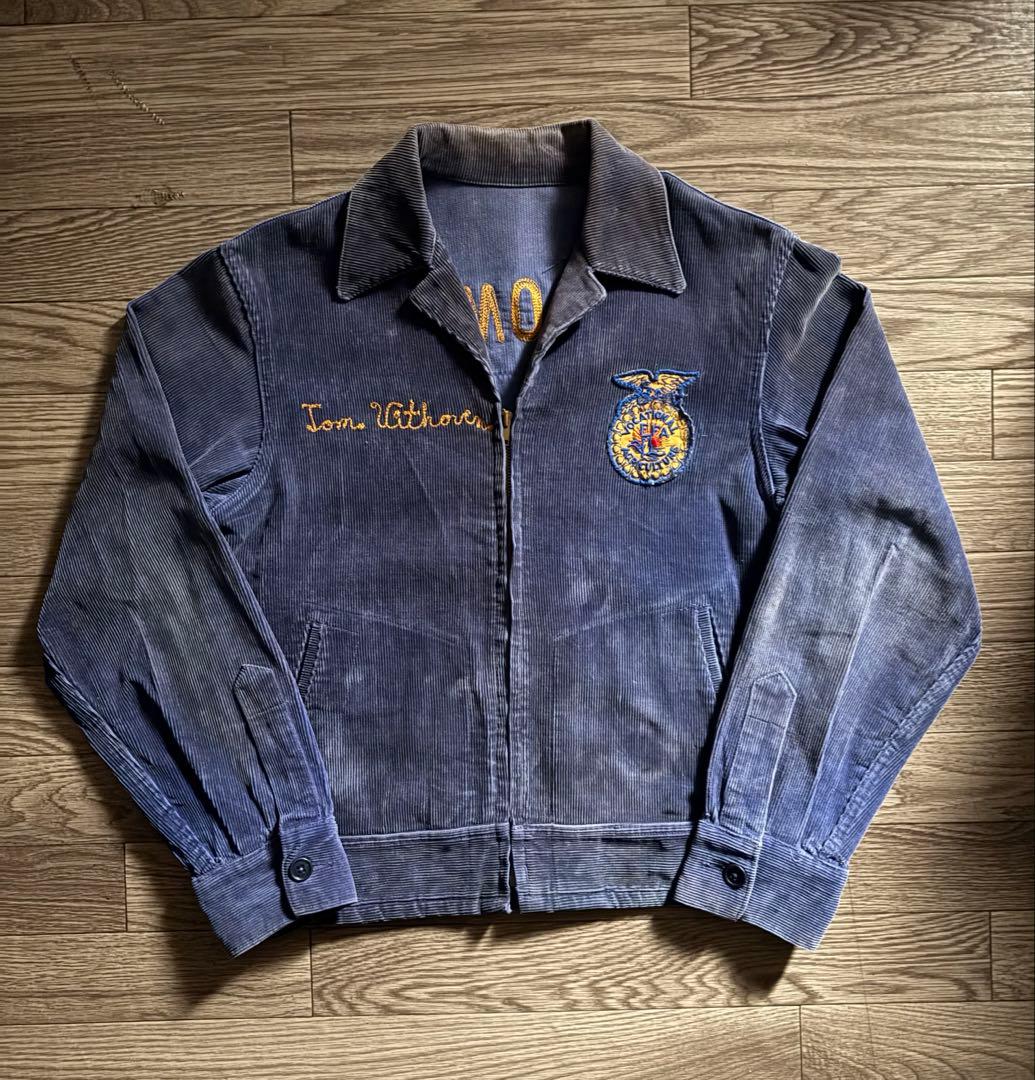 【60s~】★極上フェード★ FFA ジャケット 　lot100-36程度 L