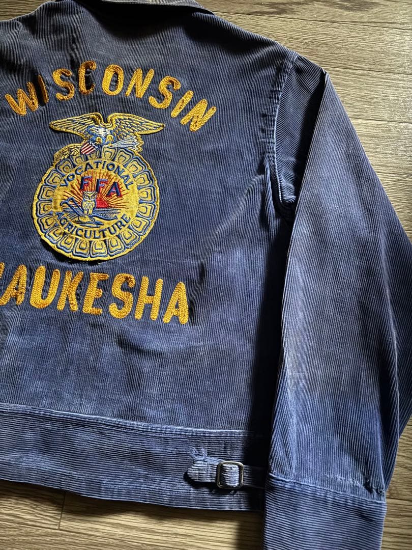 【60s~】★極上フェード★ FFA ジャケット 　lot100-36程度 L