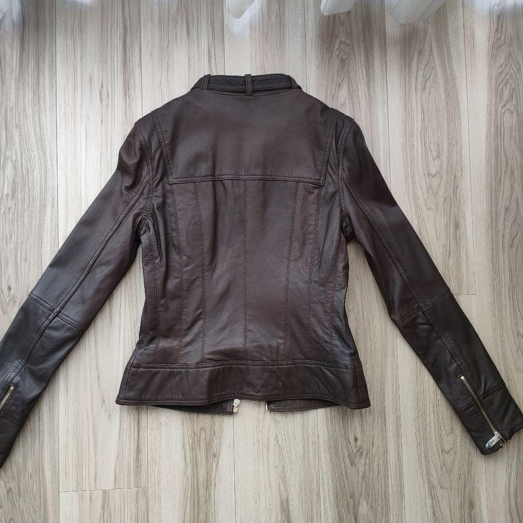 【新品】タグ付き　TED BAKER レザージャケット　革ジャン　レディース