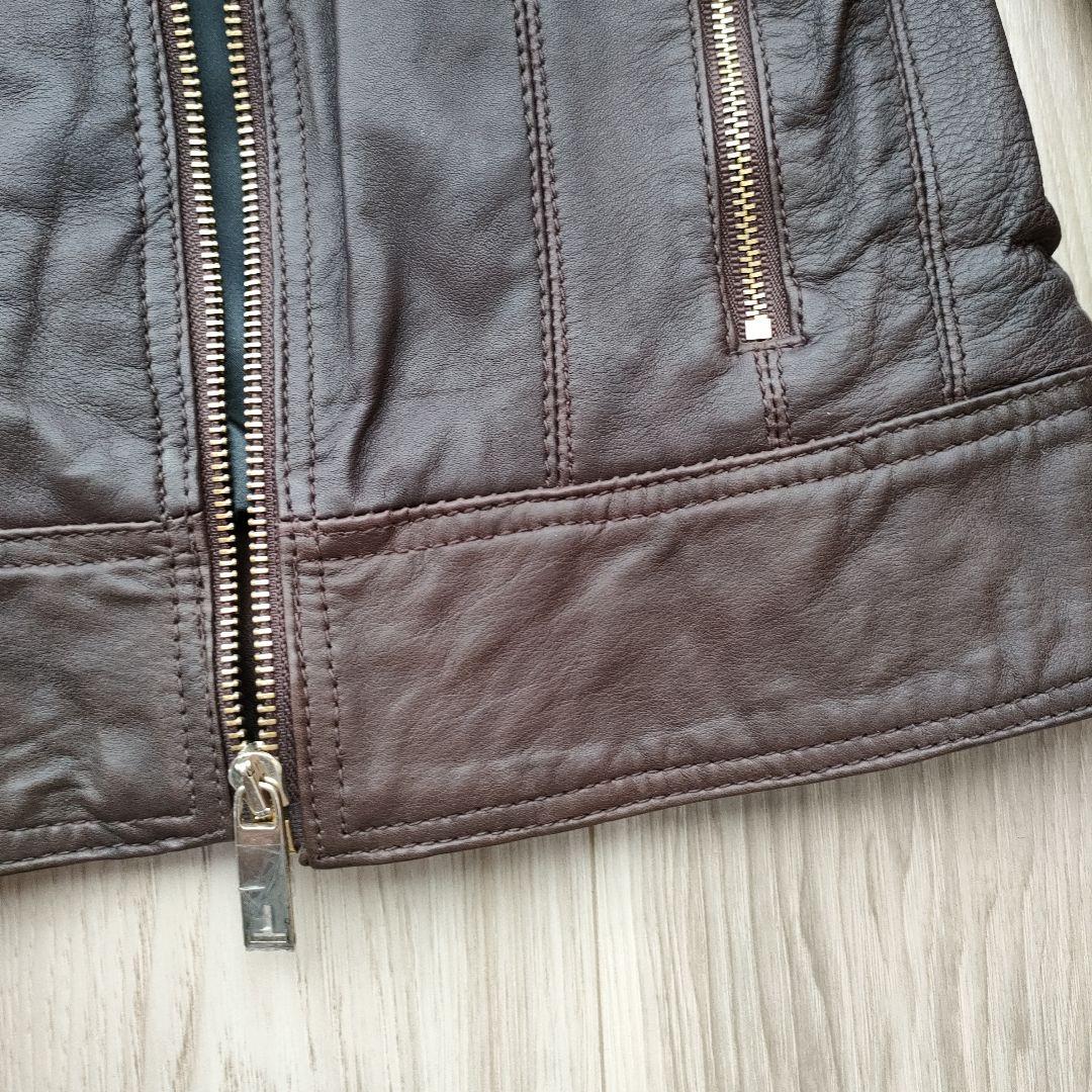 【新品】タグ付き　TED BAKER レザージャケット　革ジャン　レディース