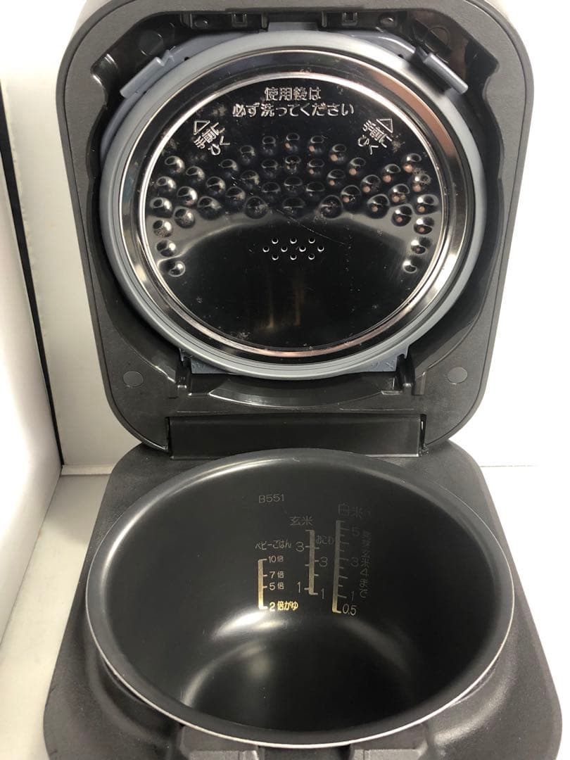 象印　IH炊飯ジャー　NW-SA10 2019年製　ブラック　OU082908