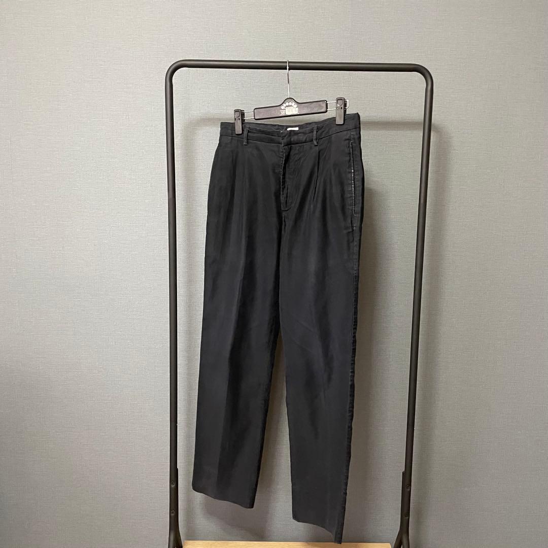 cp company パンツ　モレノフェラーリ　00s フリスコパンツ　ブラック