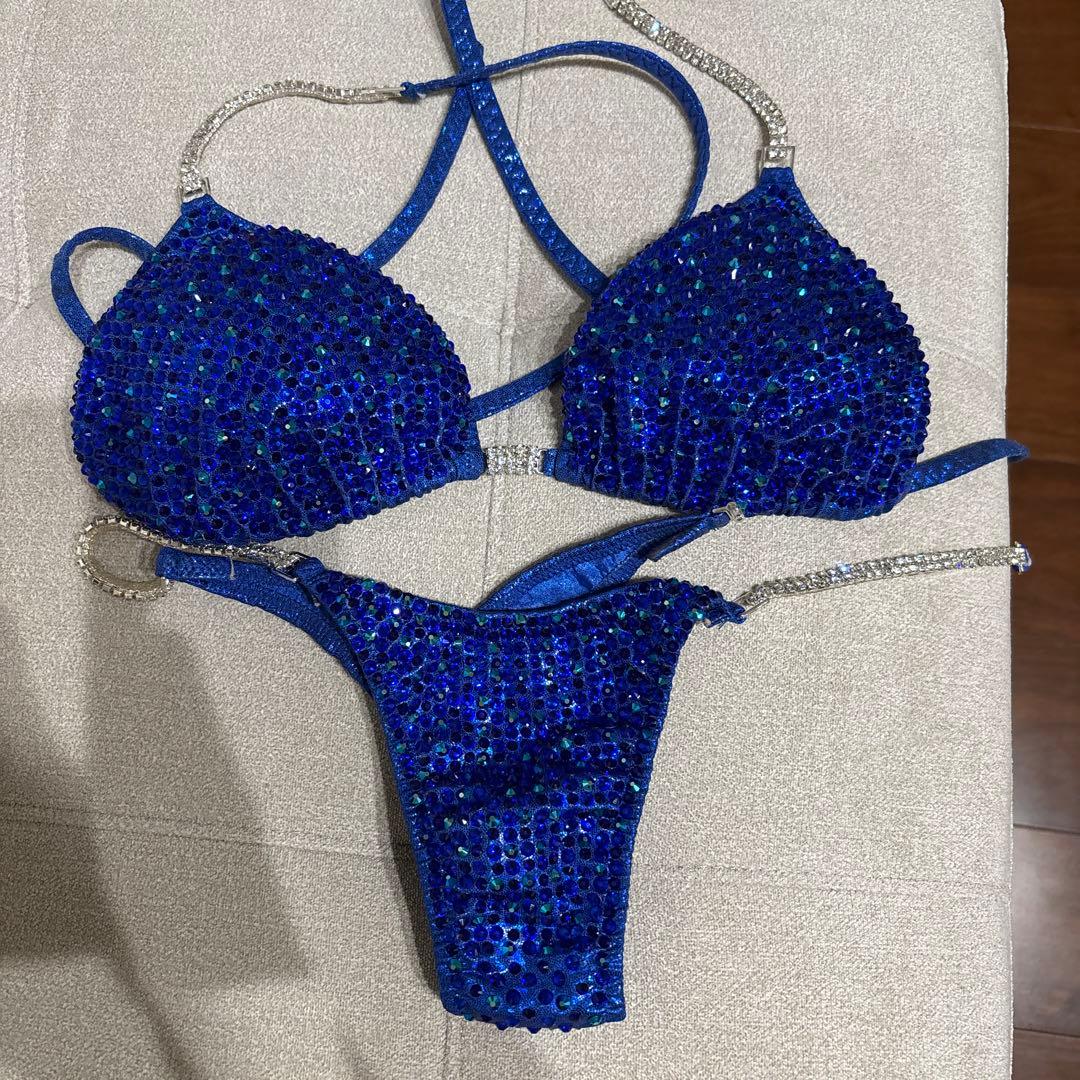 SQUEENS コンテストビキニ　青　FWJ APF