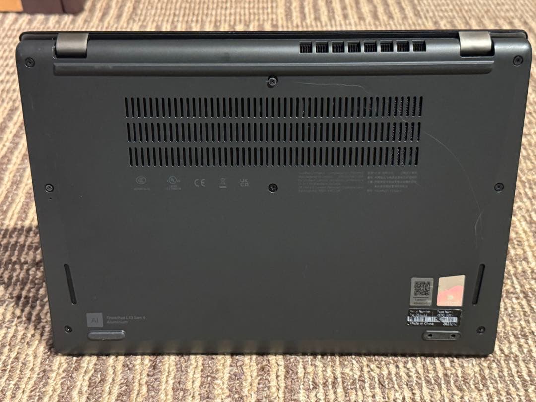 Windowsノート本体 Lenovo ThinkPad L13 Ryzen 5 PRO 7530