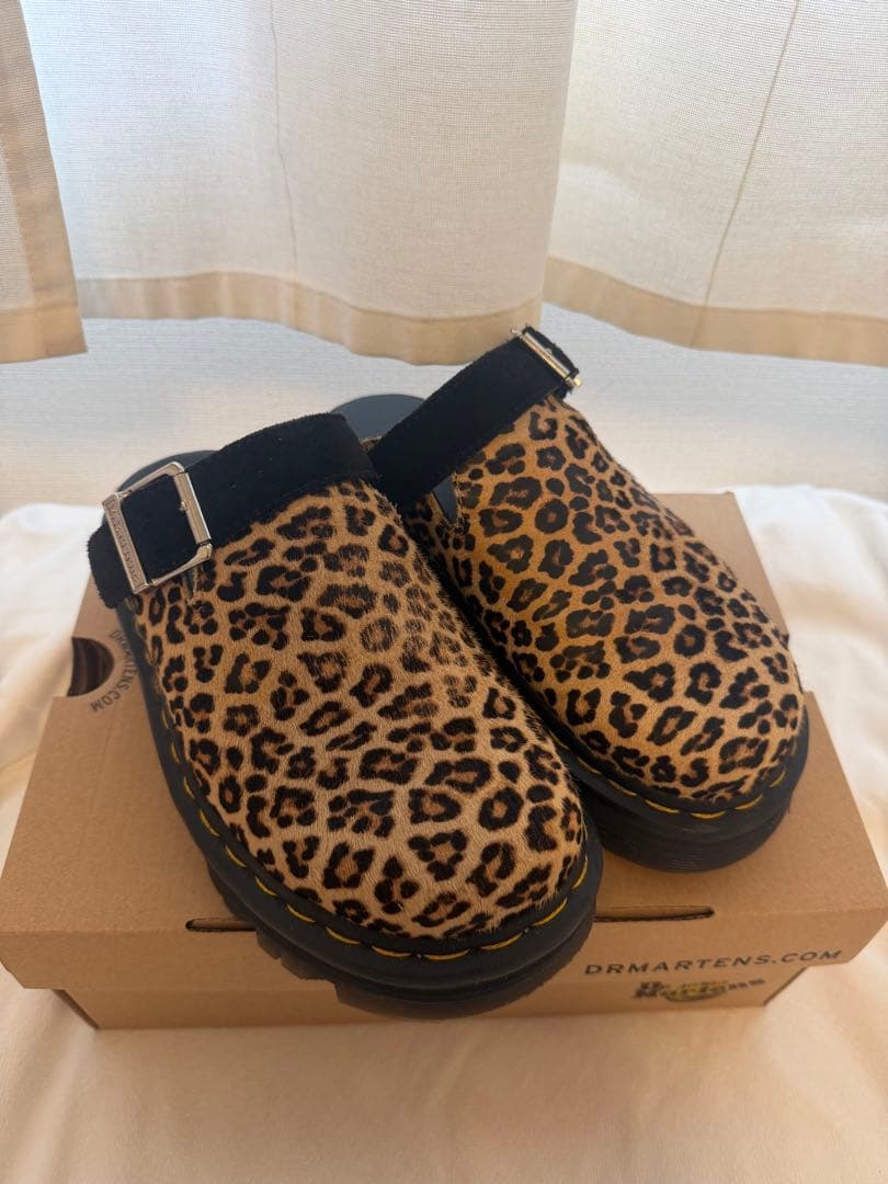 Dr. Martens ミュール　レオパード