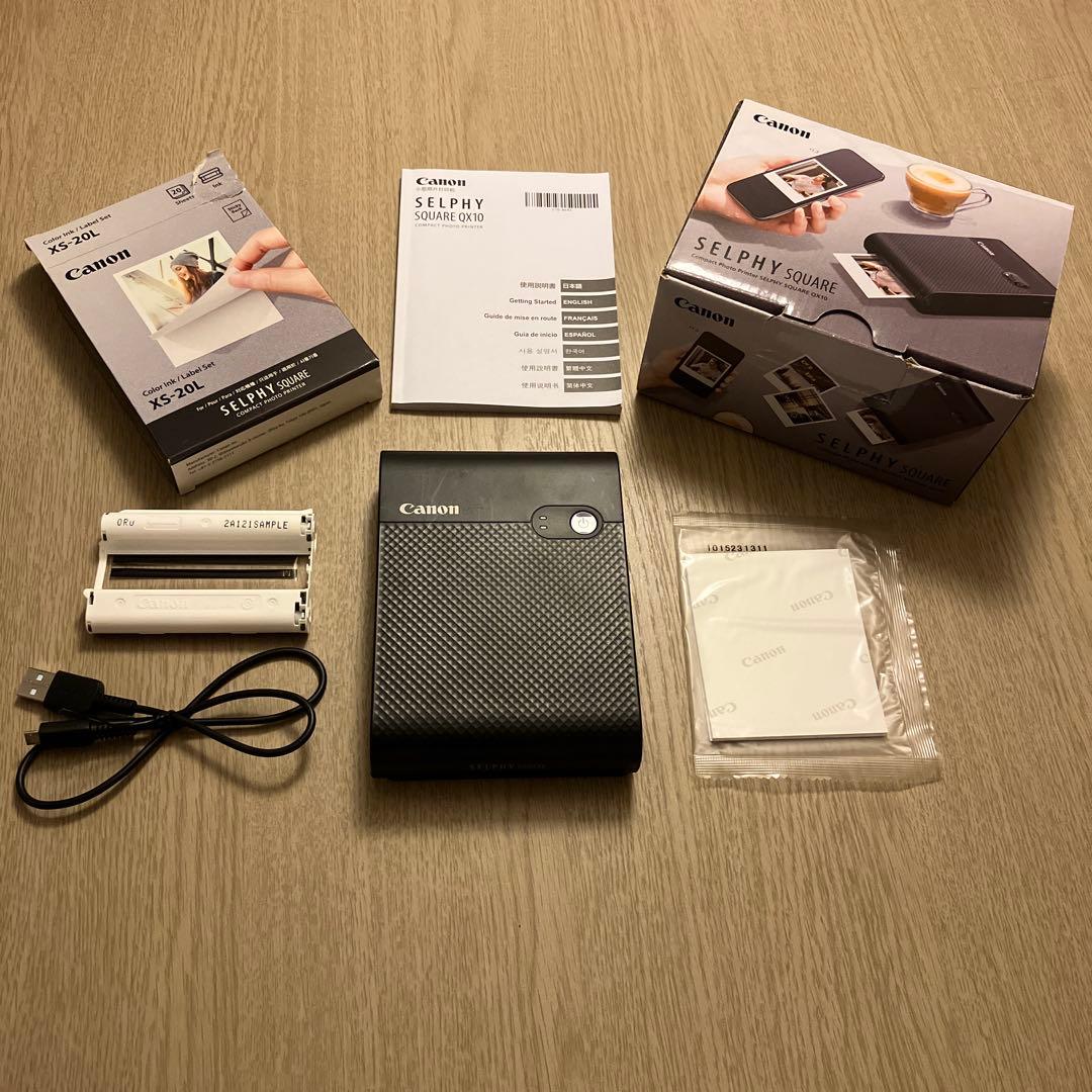 SELPHY SQUARE QX10(BK) ブラック