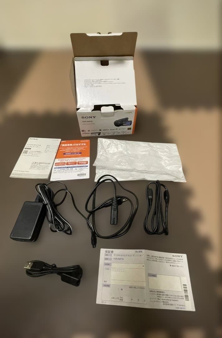 SONY FDR-AXP35 4K ハンディカム本体 ジャンク