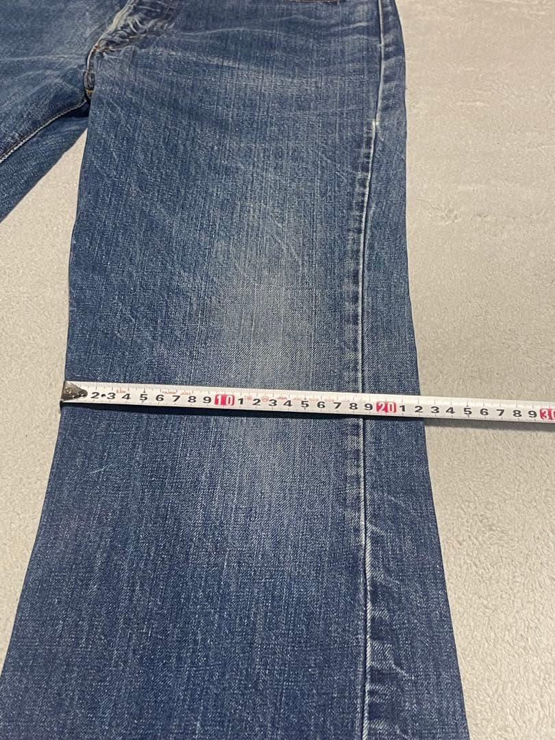 70s Levis 66前期 517 逆さ®︎タブ ボタン裏2 シングルステッチ