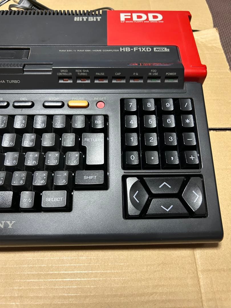 MSX2 SONY HB-F1XD (訳あり)