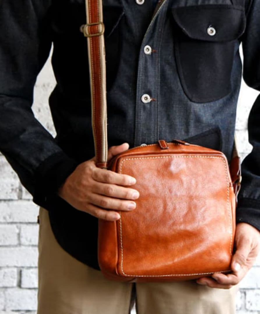 土屋鞄製造所 土屋鞄 トーンオイルヌメ ジップトップ ショルダーバッグ 限定色