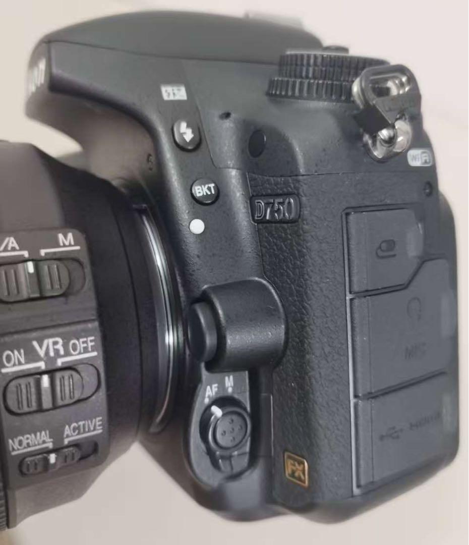Nikon D750 24-120mmVRキット★ショット数2453回ほぼ未使用