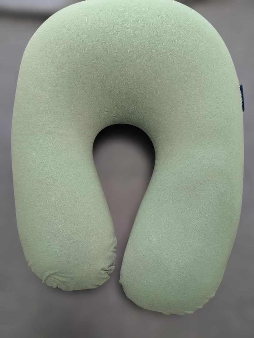 Yogibo Support プレミアム U字型ビーズクッション グリーン