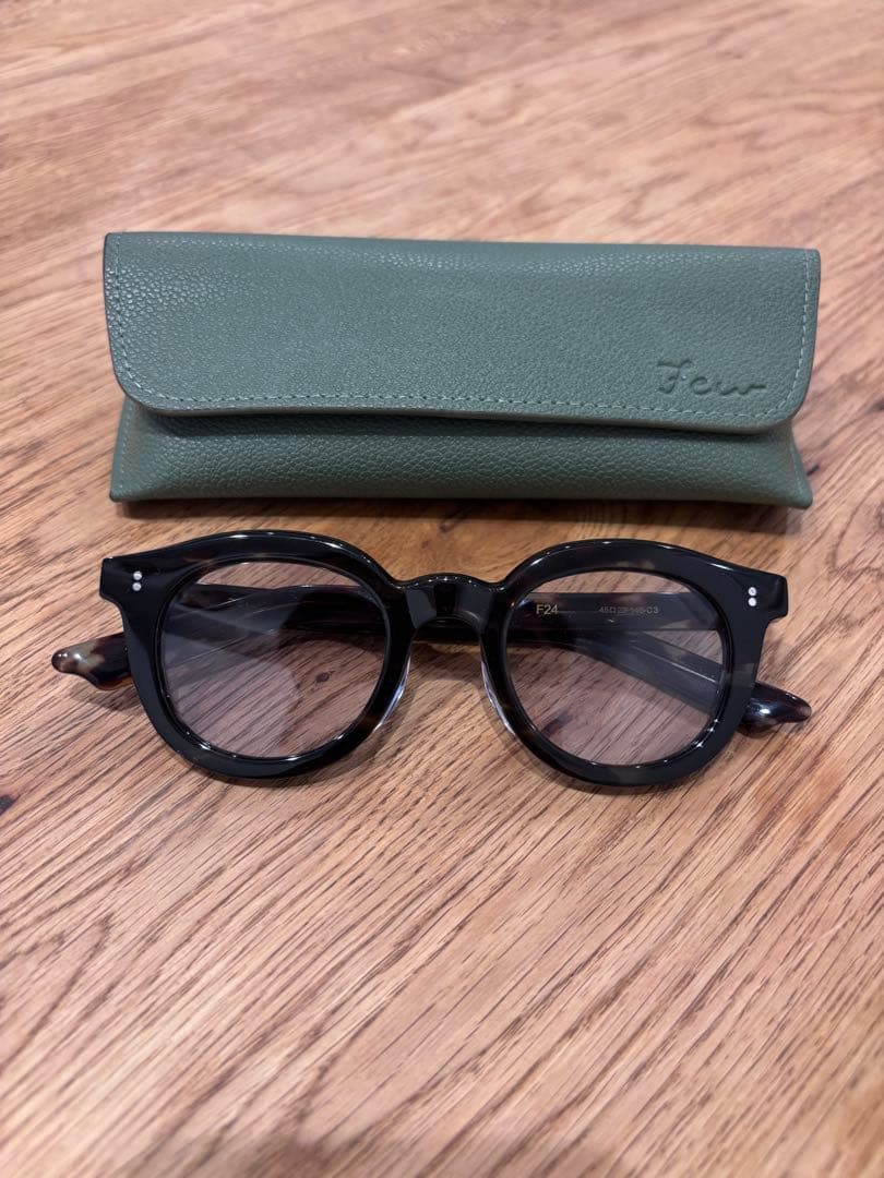 Few.F24blue havanaフューサングラスフレンチボストンブルーハバナ