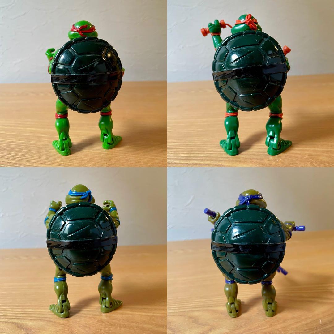 【タートルズフィギュア8体セット】プレイメイツ社製 1993年 外箱4つあり