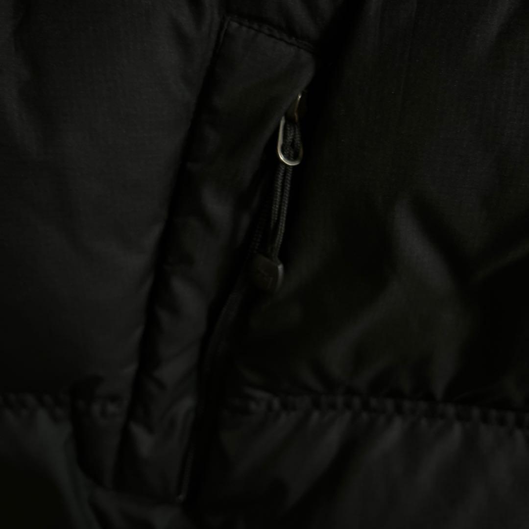 STUSSY ブラック ダウンベスト M