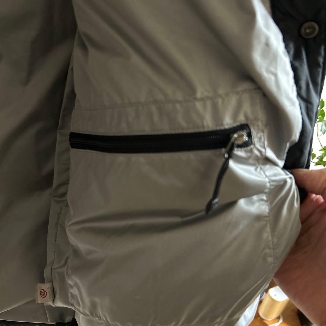 STUSSY ブラック ダウンベスト M