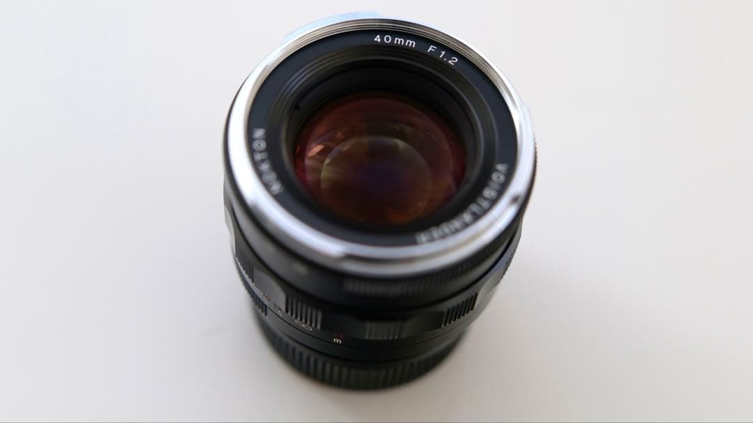 レンズ(単焦点) Voigtlander NOKTON 40mmF1.2Aspherical VM