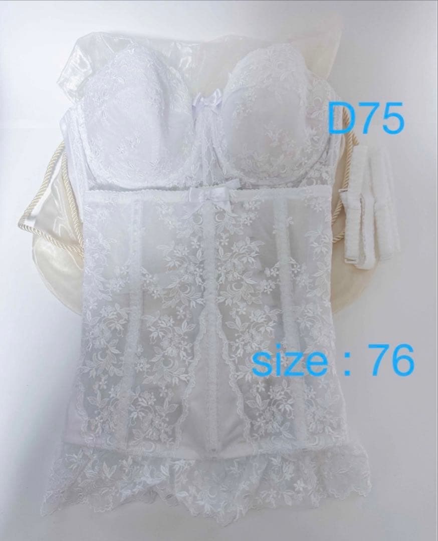 タカミブライダル　セモア　ブライダルインナー 2点セット　専用袋付き