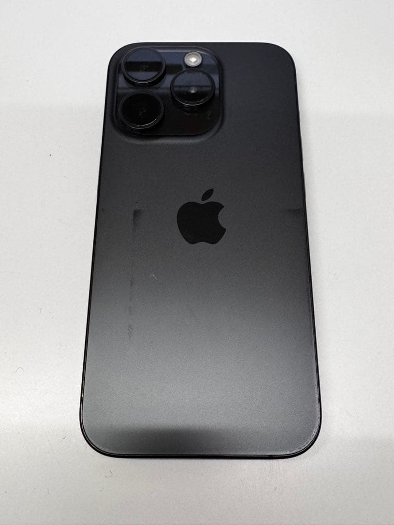 【ジャンク】iPhone 15Pro スペースブラック 本体　128GB
