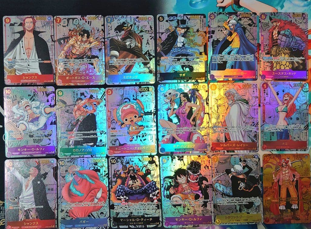 ワンピースカード コミパラ コミックパラレル 17枚セット 観賞用
