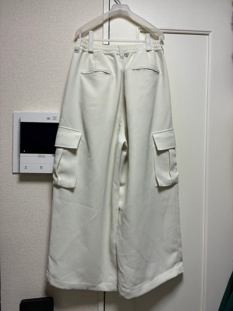 メゾンスペシャル モランナ トリプル クロス プライム ワイド カーゴパンツ