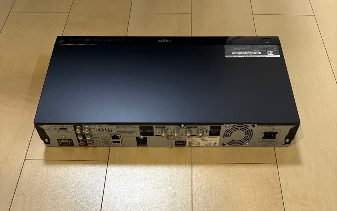 SHARP BD-W520 ブルーレイレコーダー