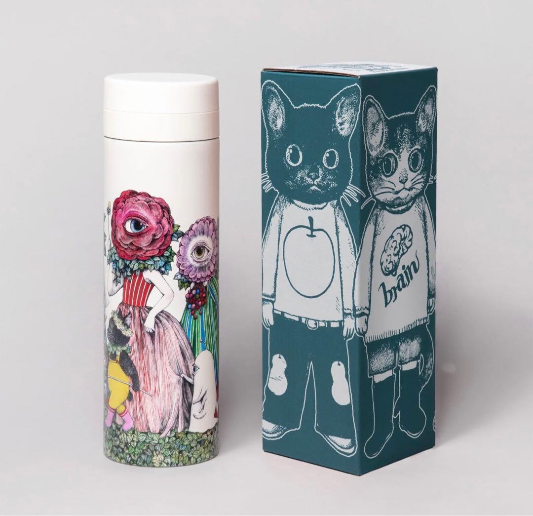【新品】⭐︎ヒグチユウコ⭐︎ ボリス雑貨店 サーモボトル 眼花たちとくろいねこ