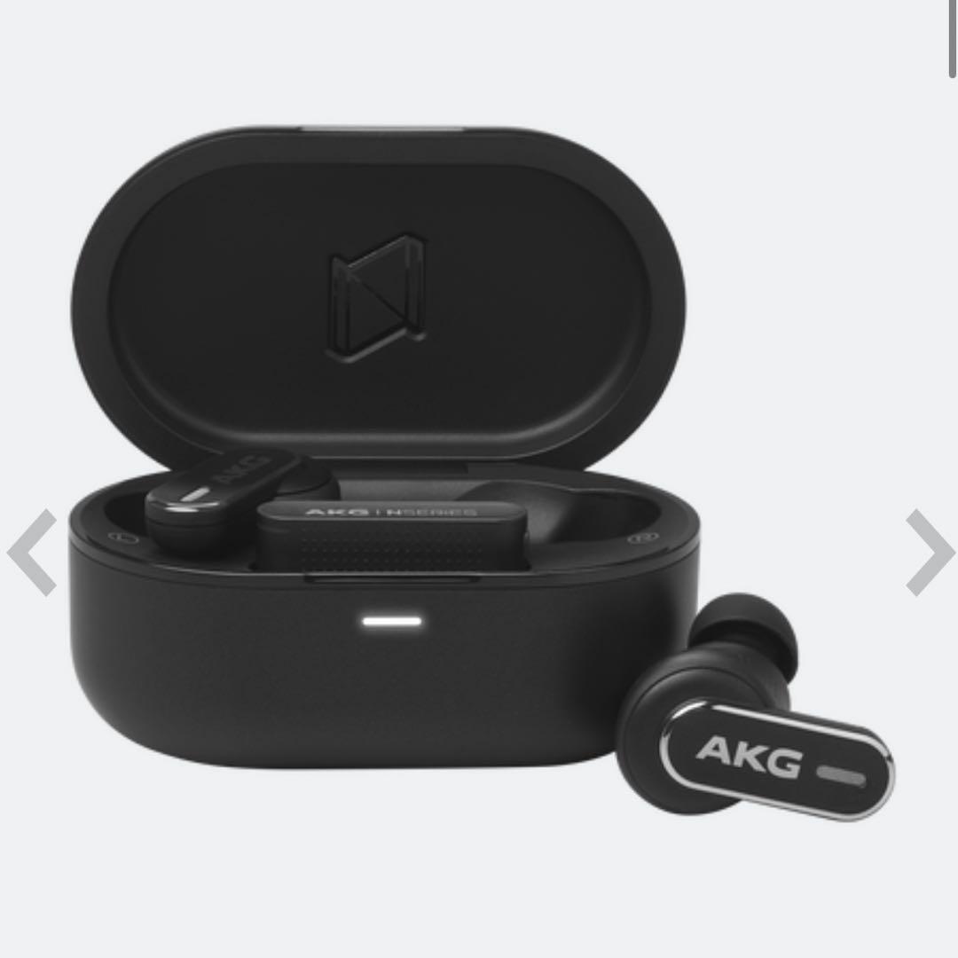 AKG N5 HYBRID ワイヤレスイヤホン ブラック 黒
