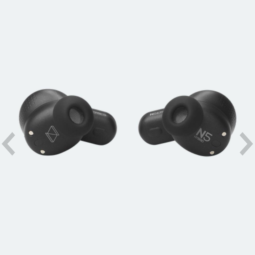 AKG N5 HYBRID ワイヤレスイヤホン ブラック 黒