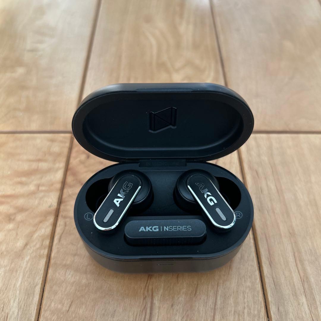 AKG N5 HYBRID ワイヤレスイヤホン ブラック 黒