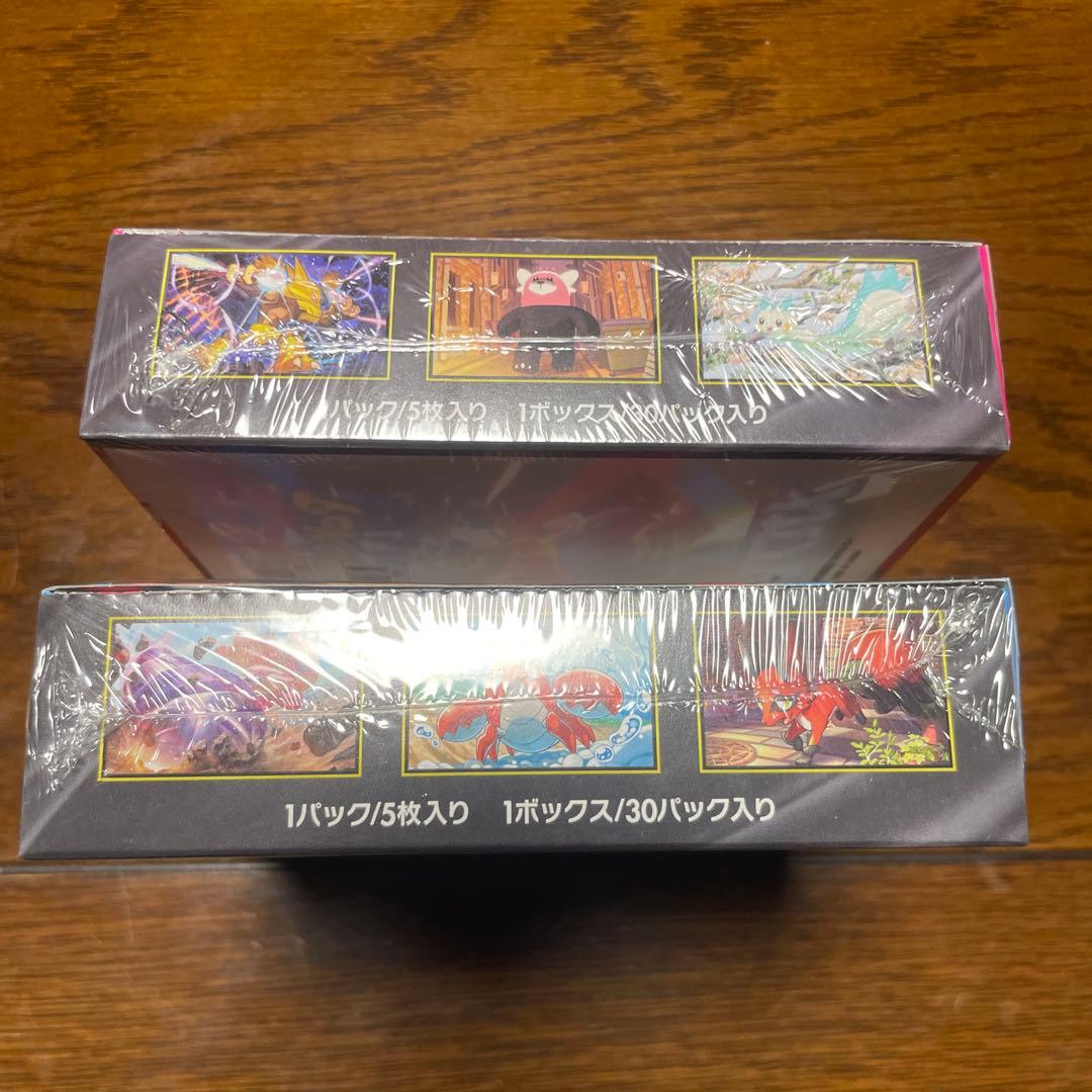 ポケモンカード メガブレイブ1BOX メガシンフォニア1BOXシュリンク付き