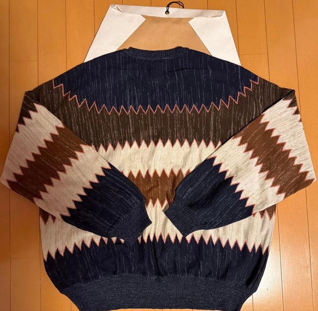 VISVIM AMPLUS KNIT L/S ZIG-ZAG 3 /ニット