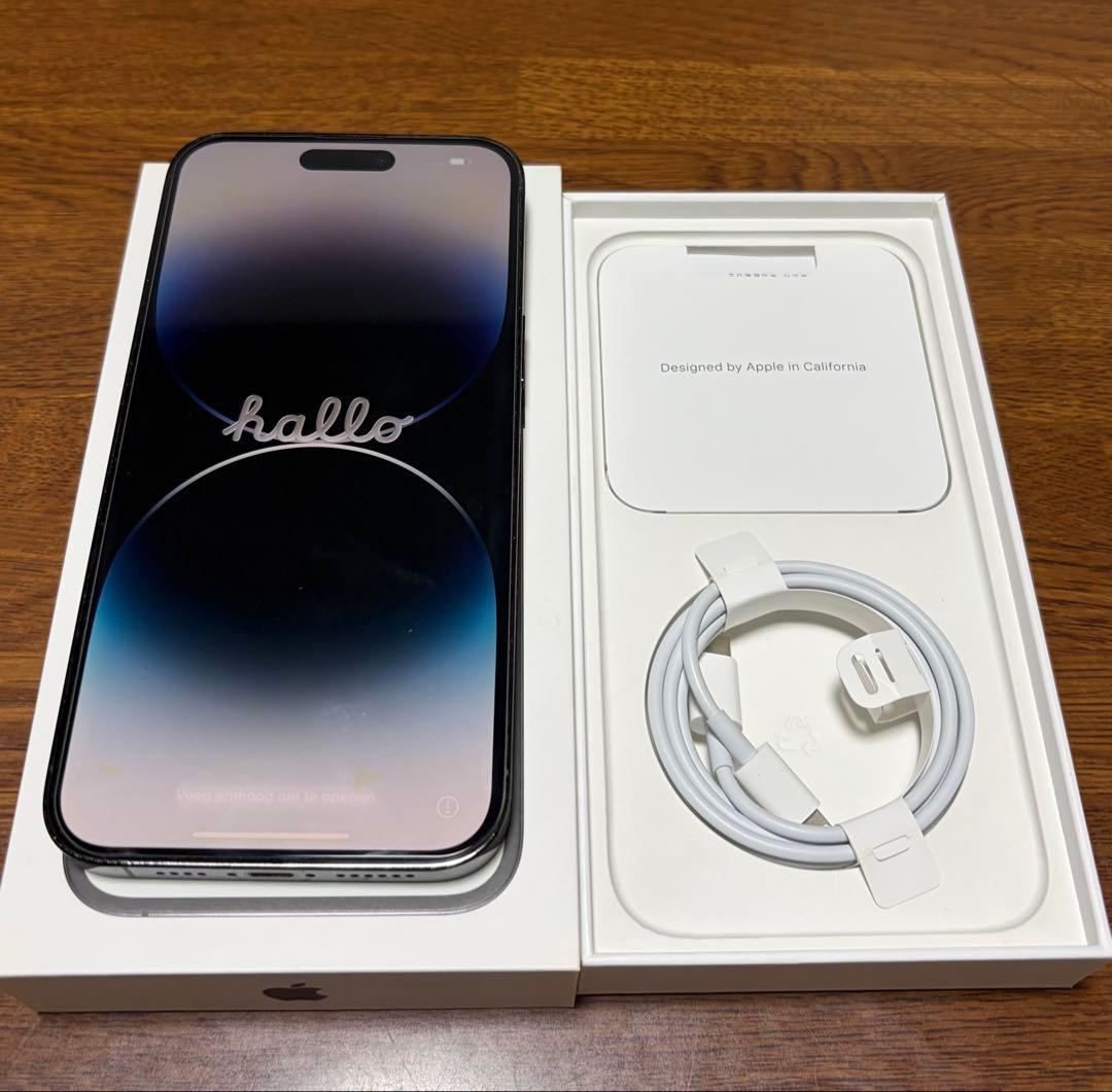iPhone 14 Pro Max◆スペースブラック