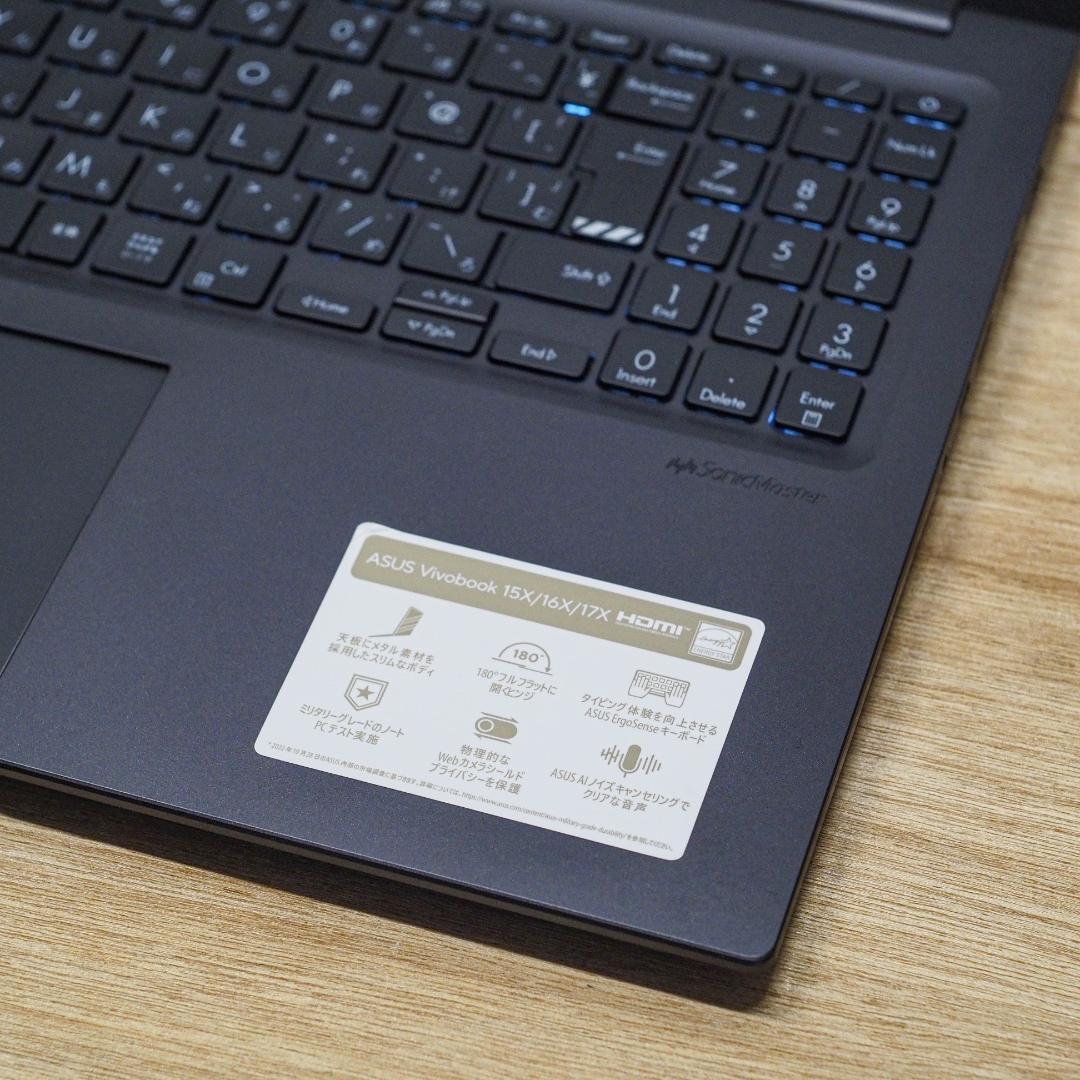 ASUS Vivobook 16X、16GB メモリ、1TB SSD